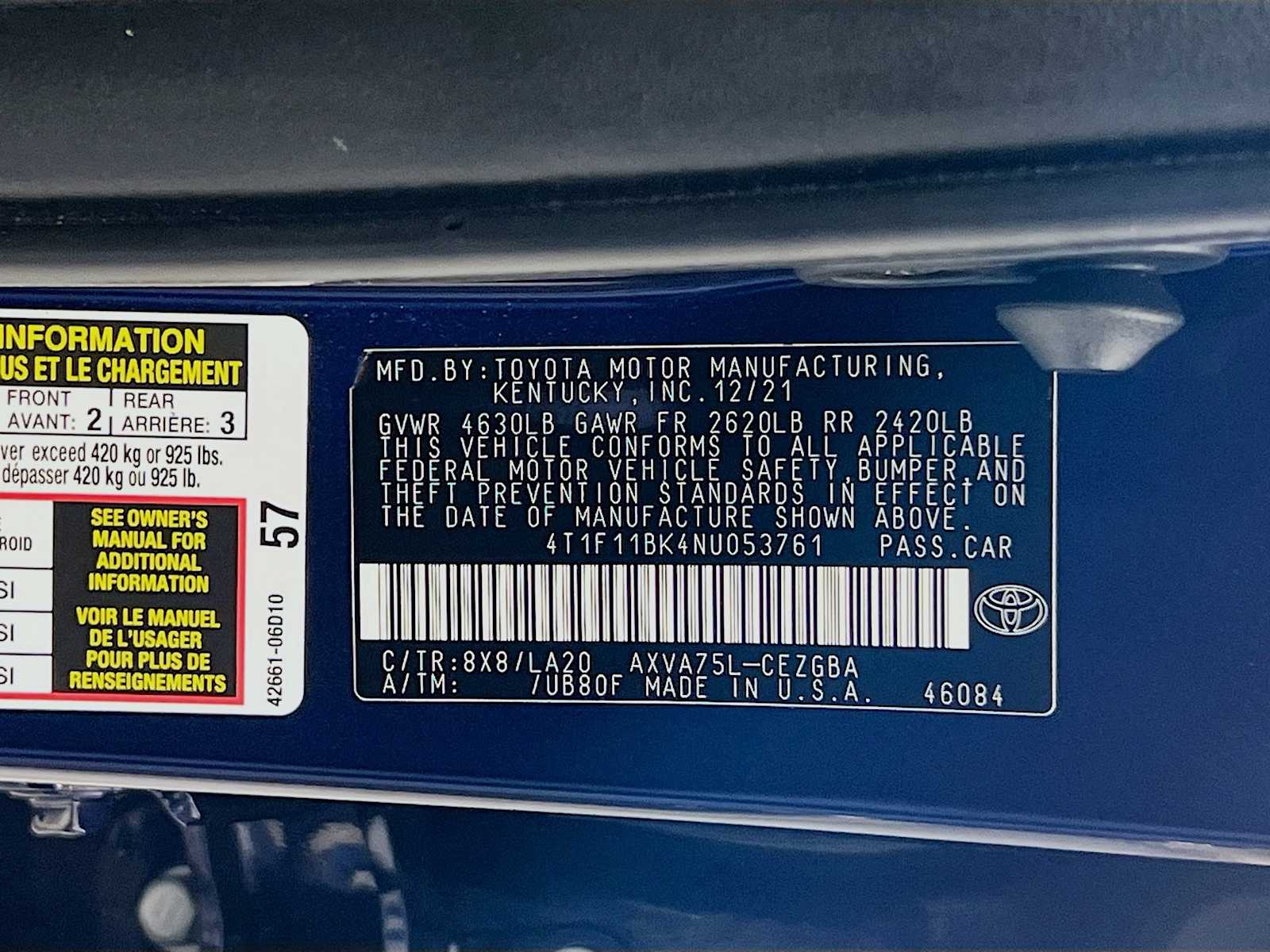 2022 Toyota Camry XLE photo 31