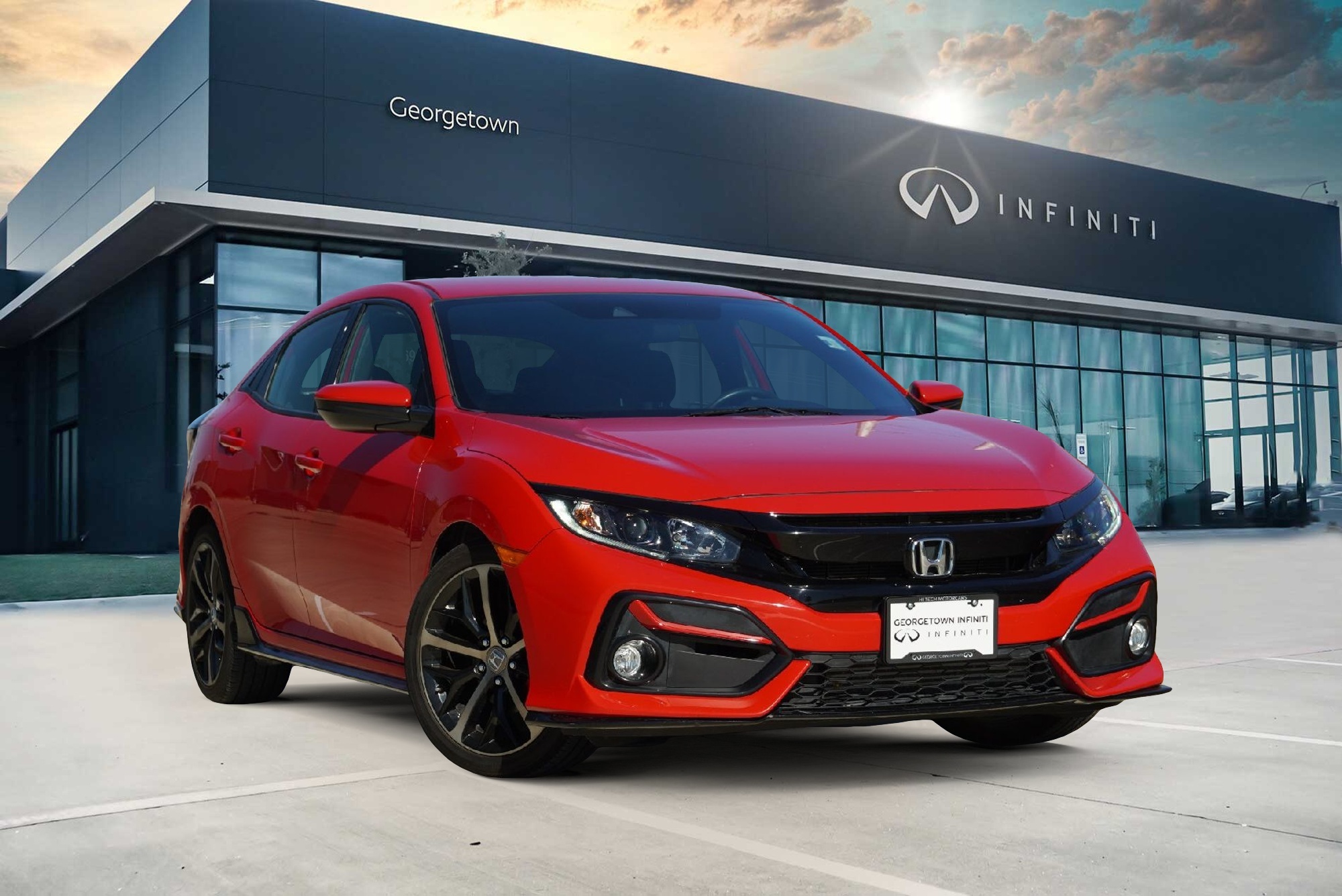 2020 Honda Civic Hatchback Sport's photo