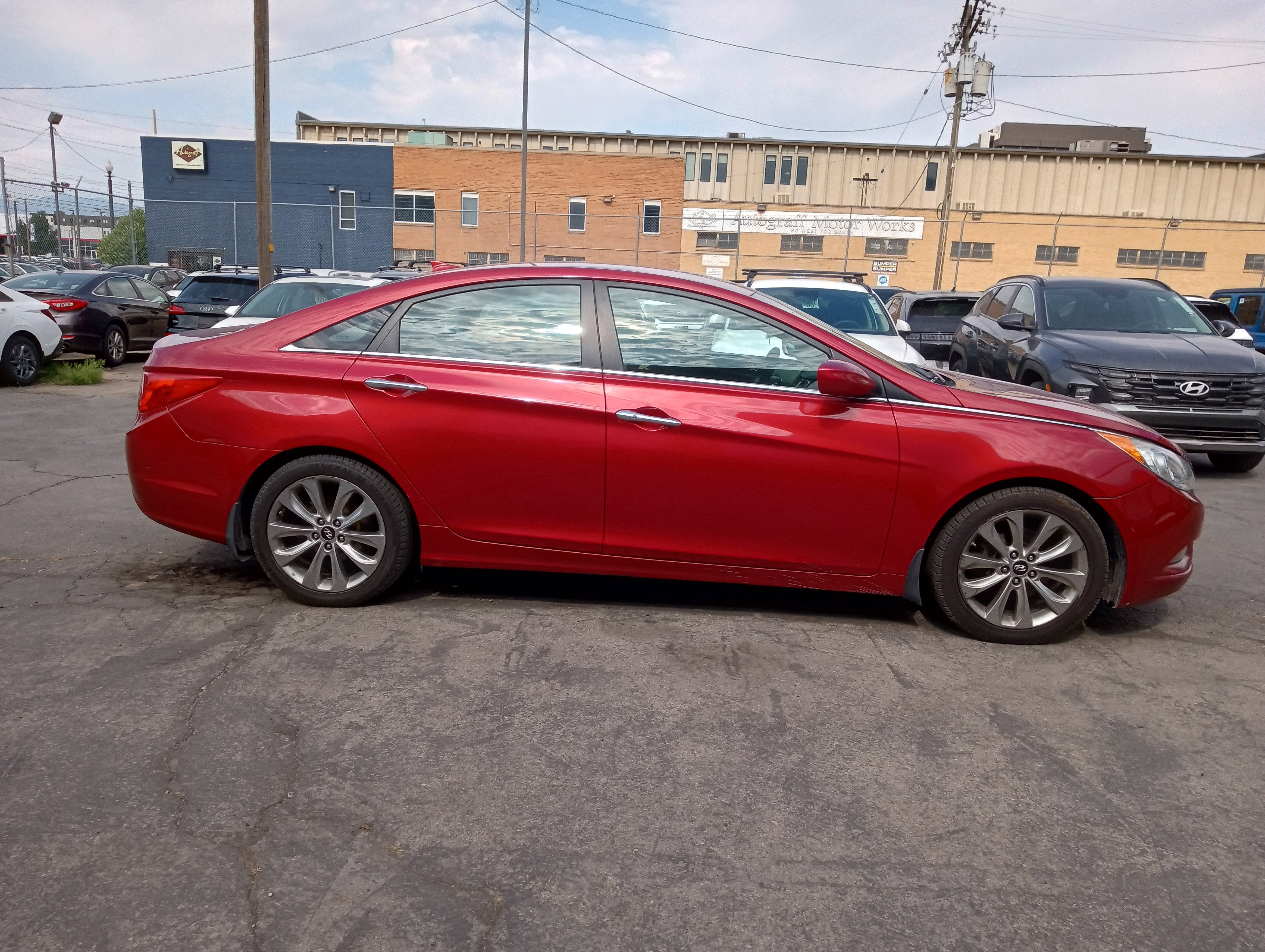 Used 2013 Hyundai Sonata SE with VIN 5NPEC4ACXDH675697 for sale in Salt Lake City, UT