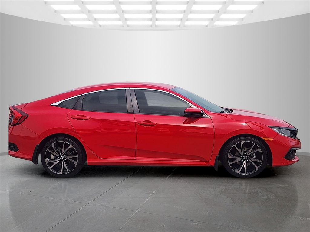 Used 2020 Honda Civic Sport with VIN 2HGFC2F8XLH573922 for sale in Nash, TX