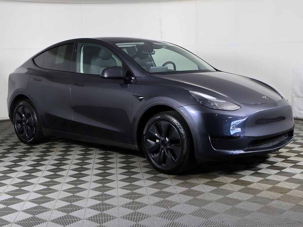 Used 2024 Tesla Model Y Long Range with VIN 7SAYGDED7RF153803 for sale in Bedford, OH