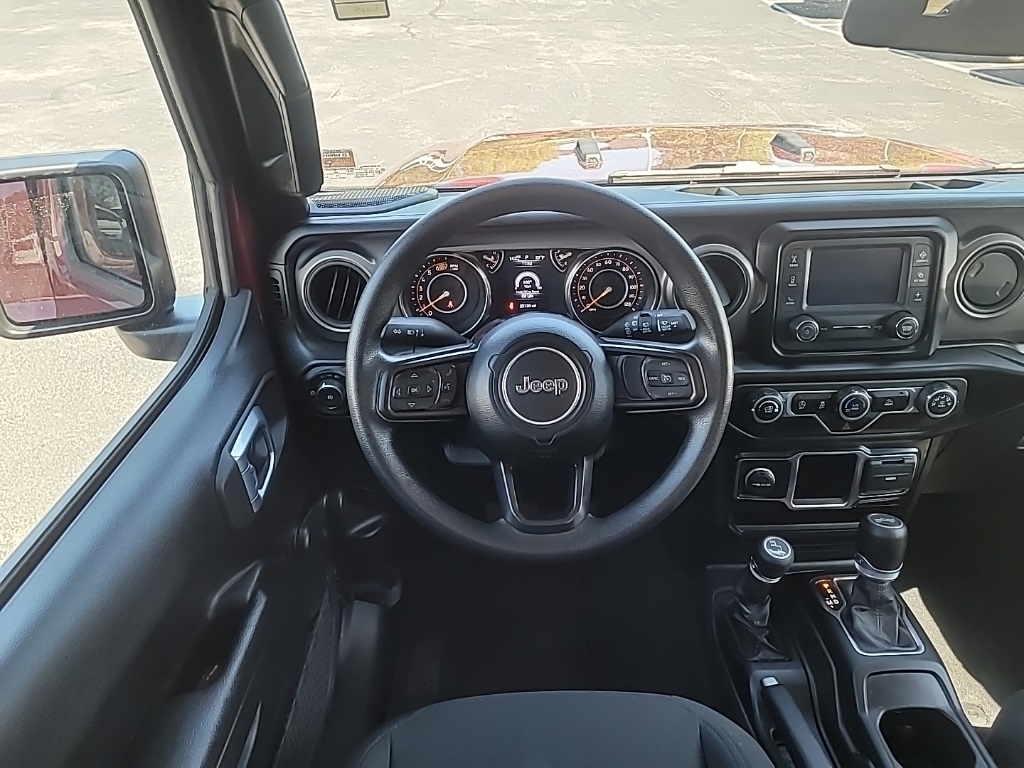 Used 2021 Snazzberry Pearlcoat Jeep Unlimited Willys image 19