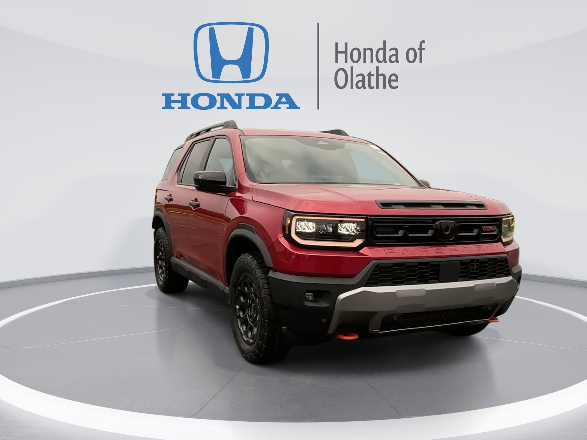 Certified 2026 Honda Passport TrailSport Blackout with VIN 5FNYF9H59TB016306 for sale in Kansas City