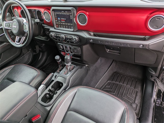 Used 2021 Black Jeep Unlimited Rubicon image 1