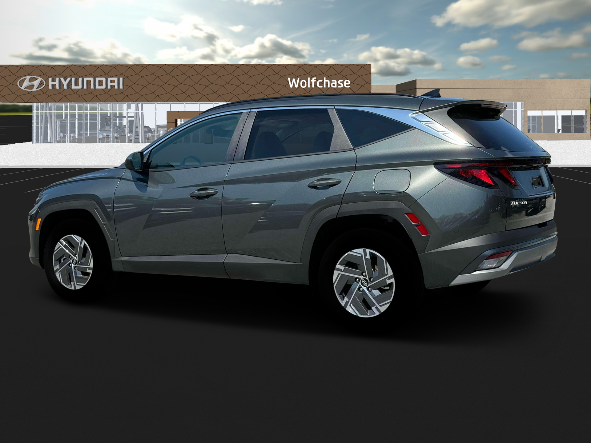 New 2025 Gray Hyundai Blue image 4