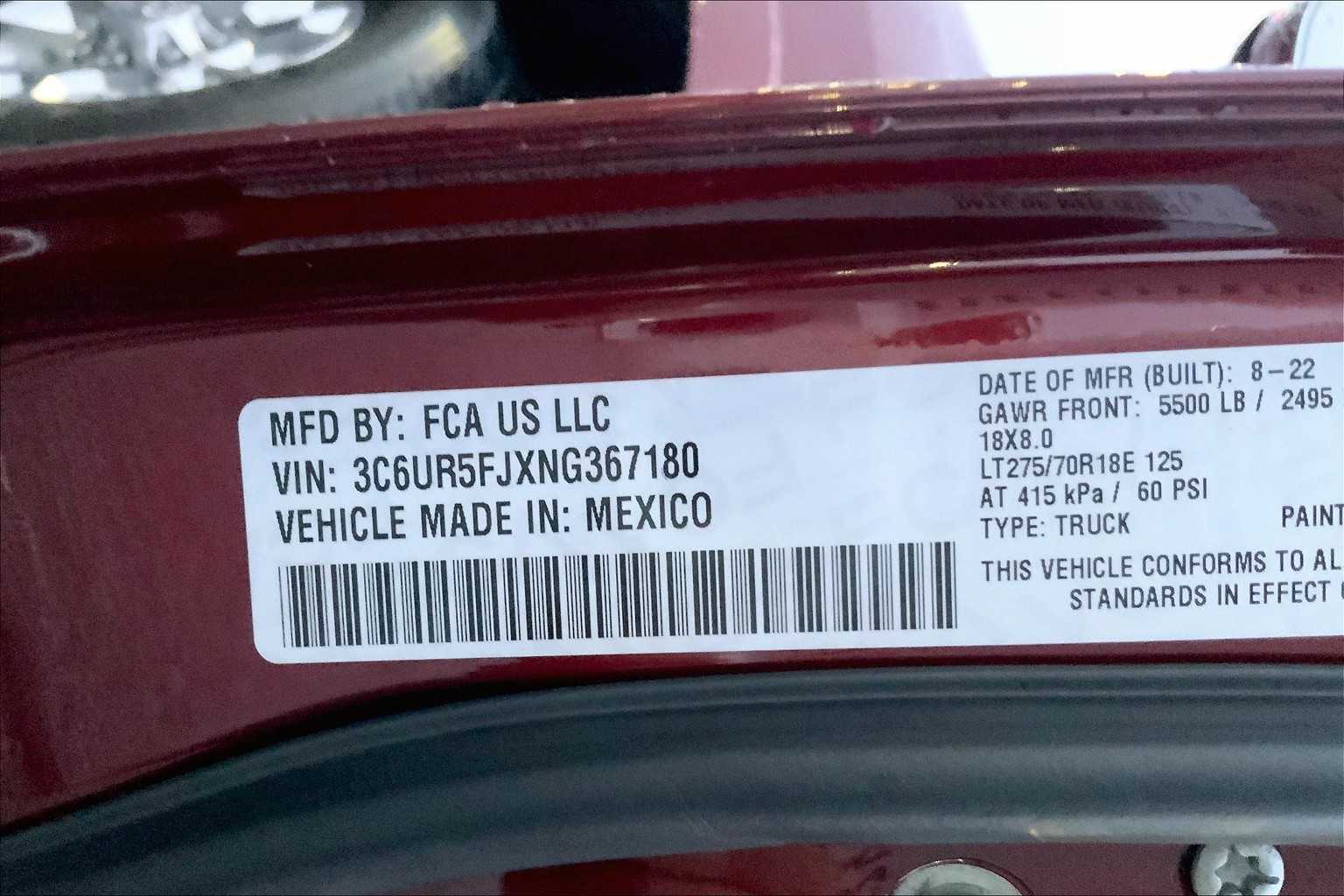 2022 Ram 2500 Laramie photo 28