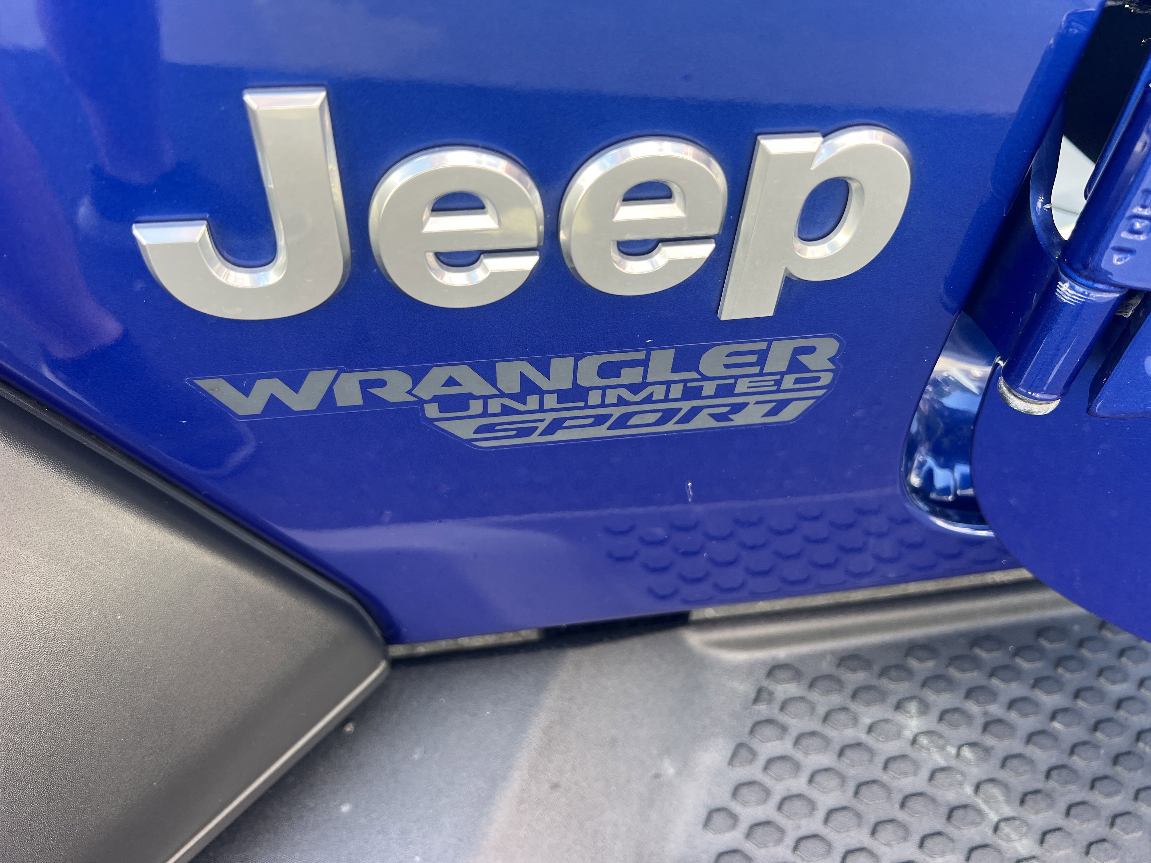 2020 Jeep Wrangler Unlimited Sport S photo 3