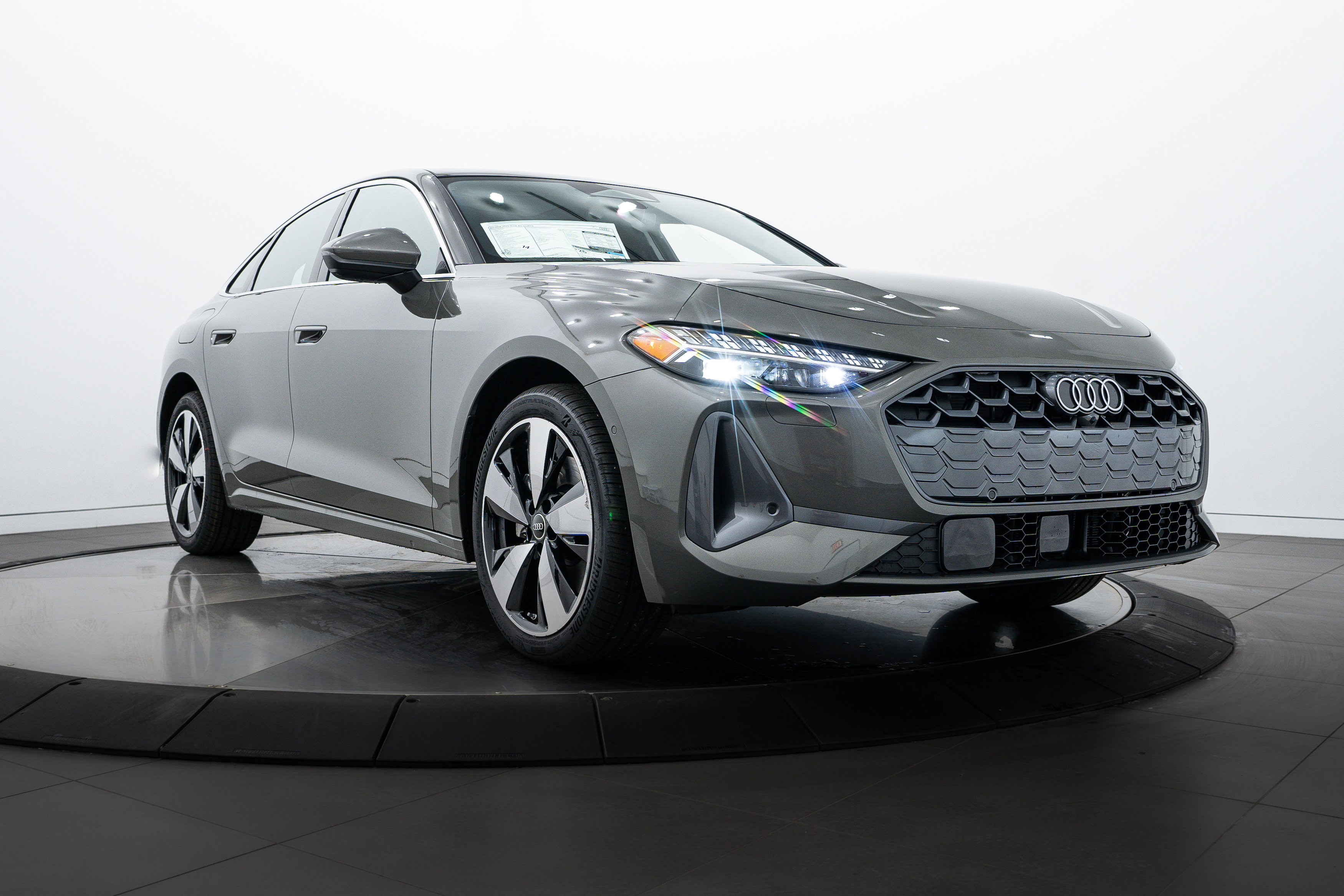 New 2025 Gray Audi Premium Plus image 1