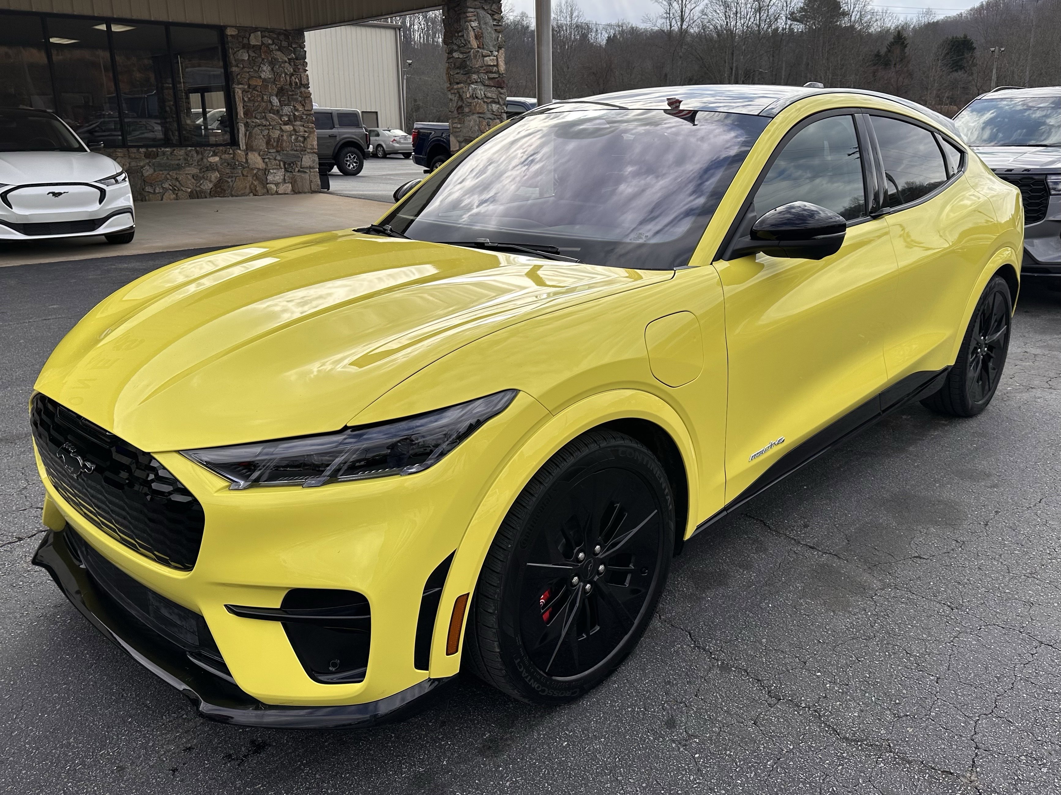 Used 2025 Ford Mustang Mach-E GT AWD with VIN 3FMTK4SX3SMA32851 for sale in Hayesville, NC