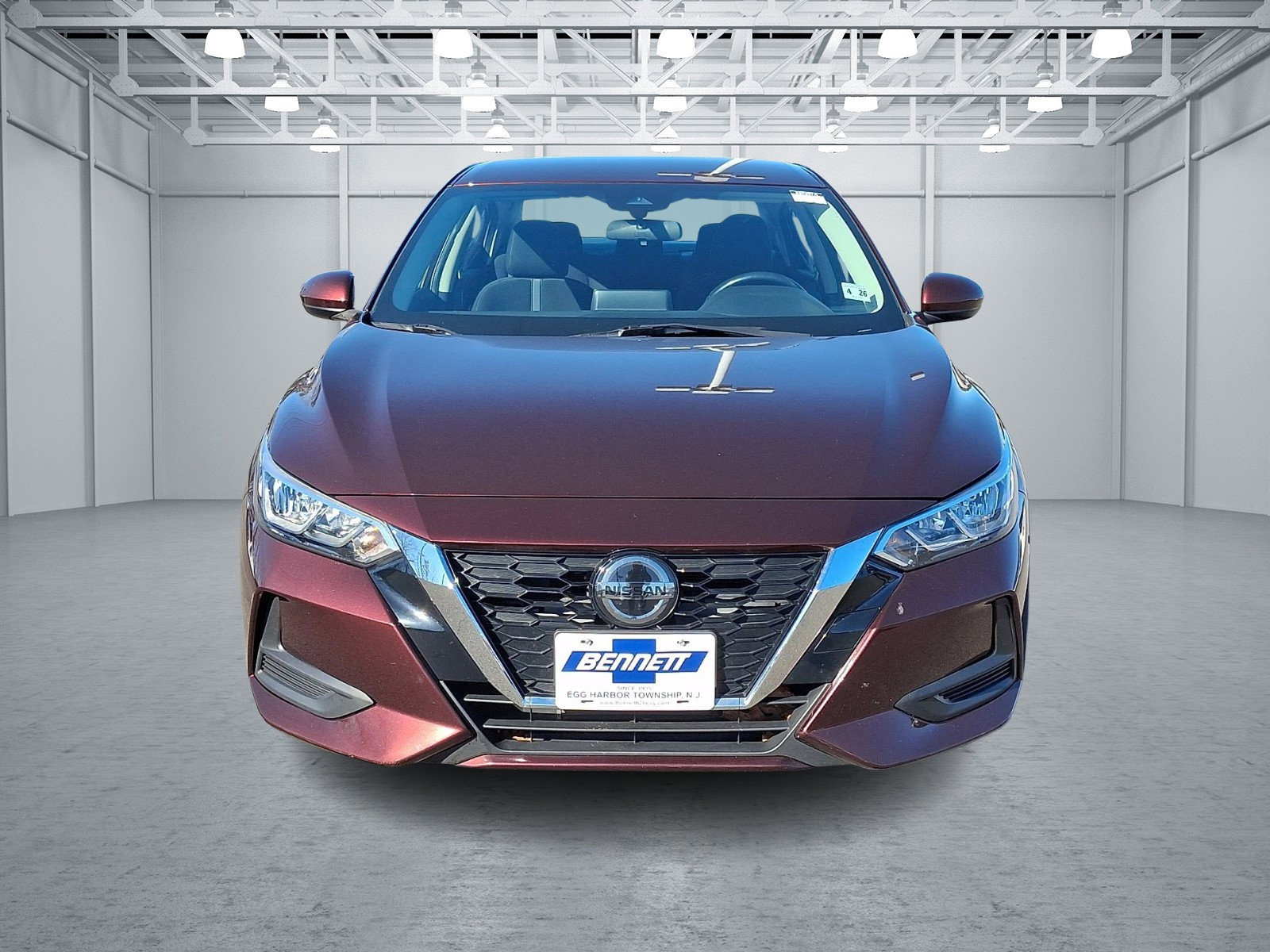 Used 2021 Nissan Sentra SV with VIN 3N1AB8CV8MY250766 for sale in Egg Harbor Township, NJ