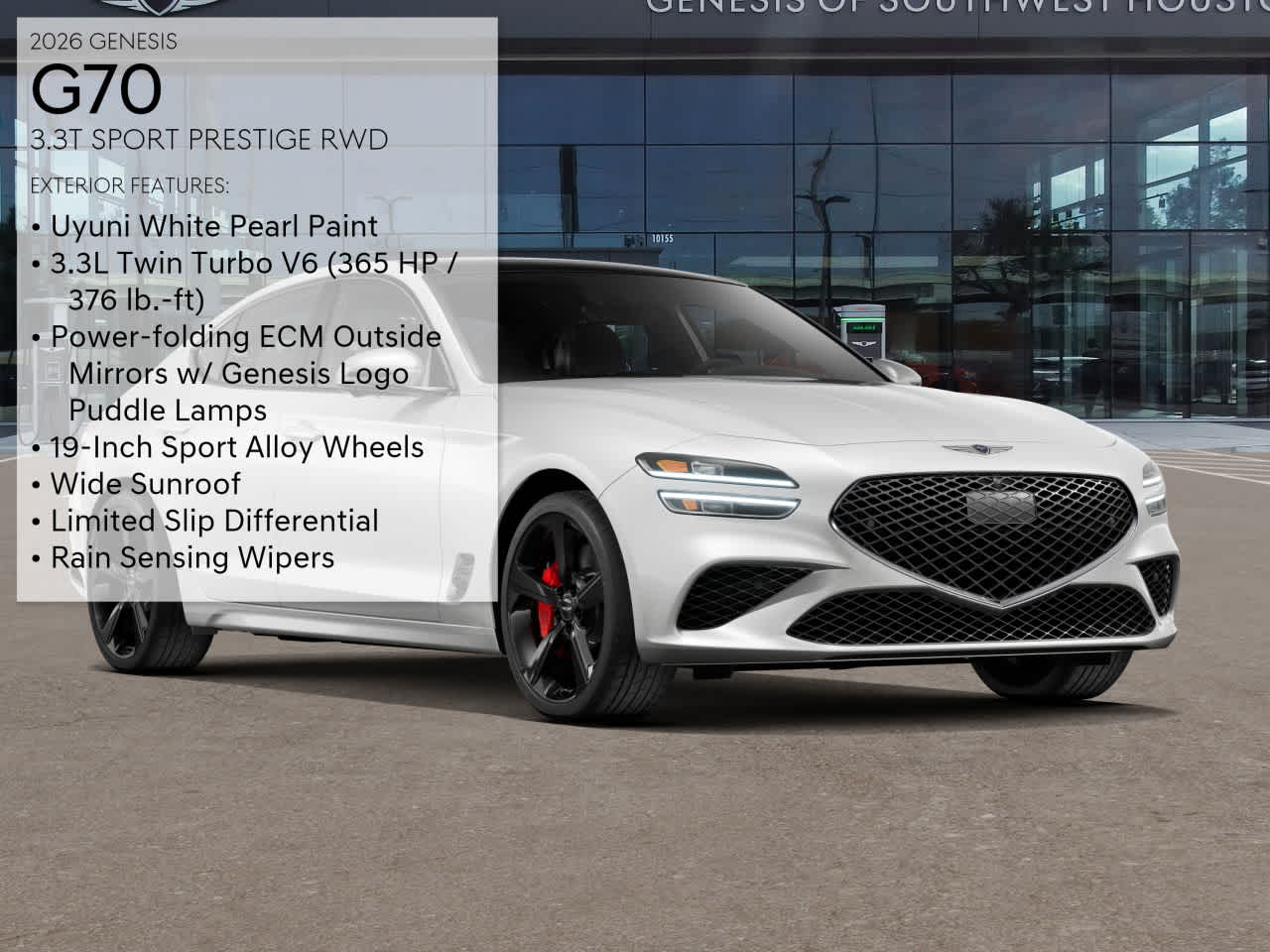 2026 Genesis G70 3.3T Sport Prestige photo 2