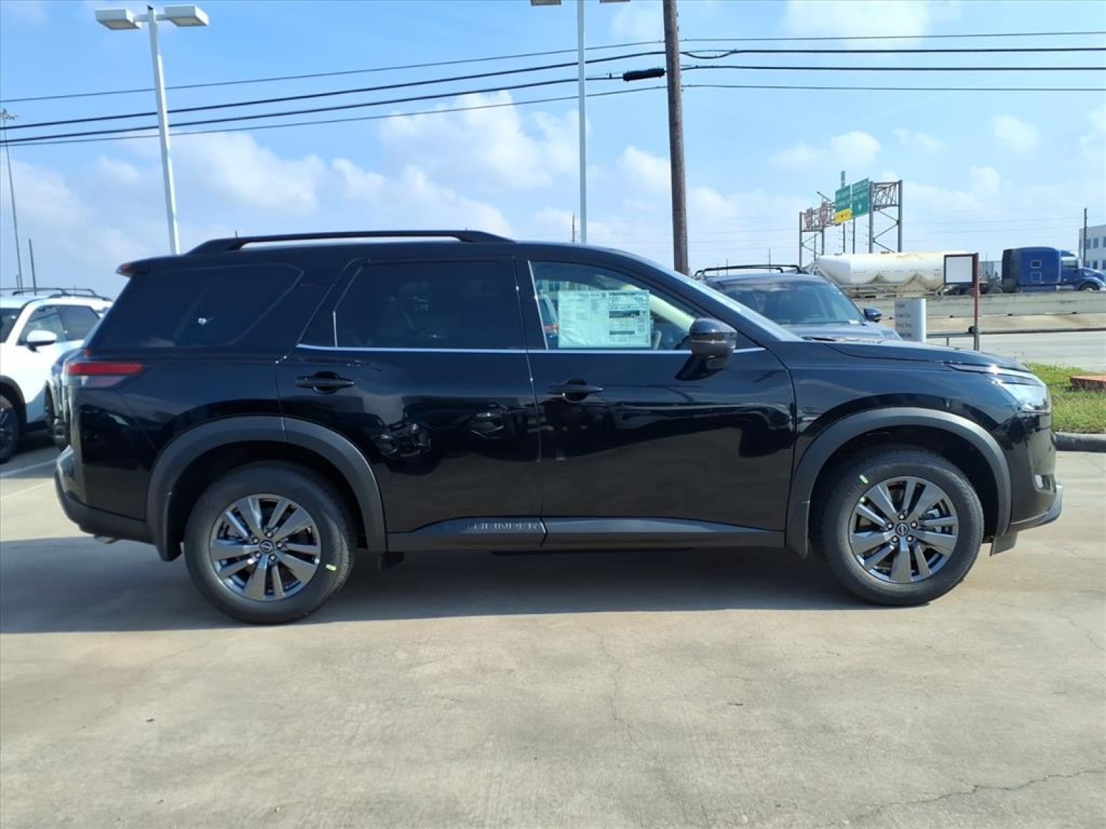 2025 Nissan Pathfinder SV Black at Robbins Nissan