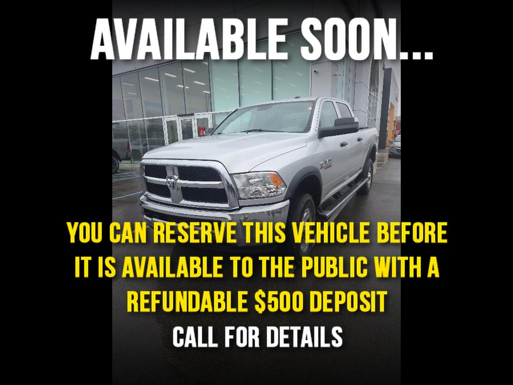 2017 RAM Ram 2500 Pickup Tradesman's photo