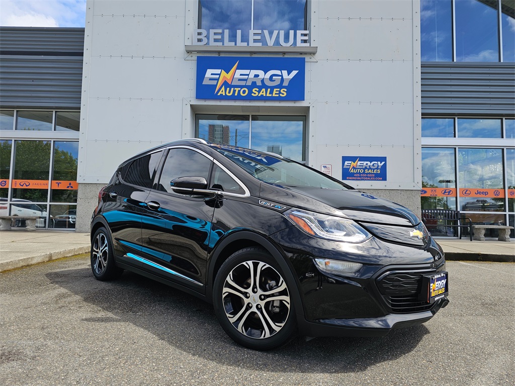 Used 2020 Chevrolet Bolt EV Premier with VIN 1G1FZ6S02L4143473 for sale in North Bend, WA