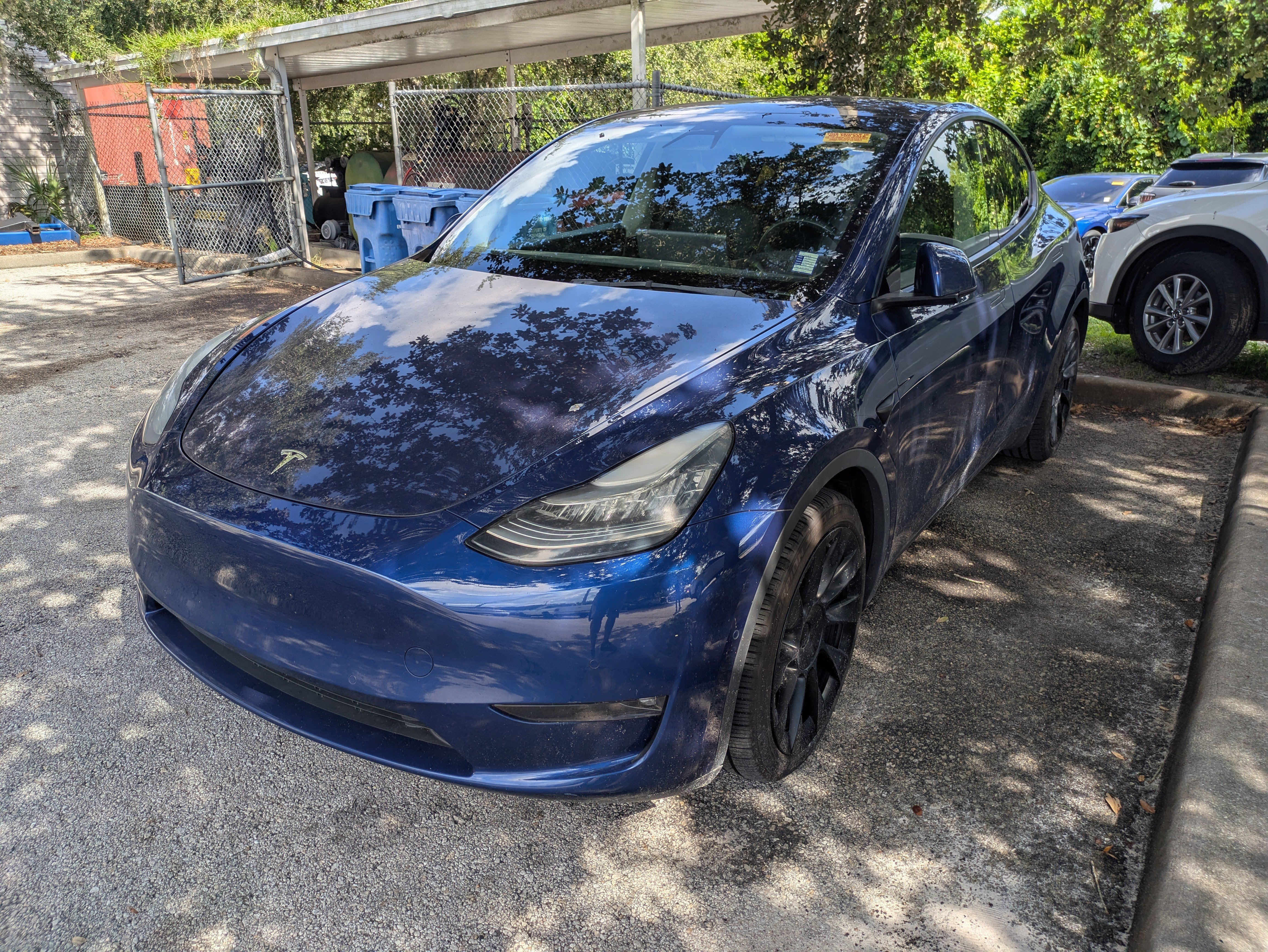 Used 2021 Tesla Model Y Long Range with VIN 5YJYGDEE8MF140122 for sale in Northfield, Minnesota