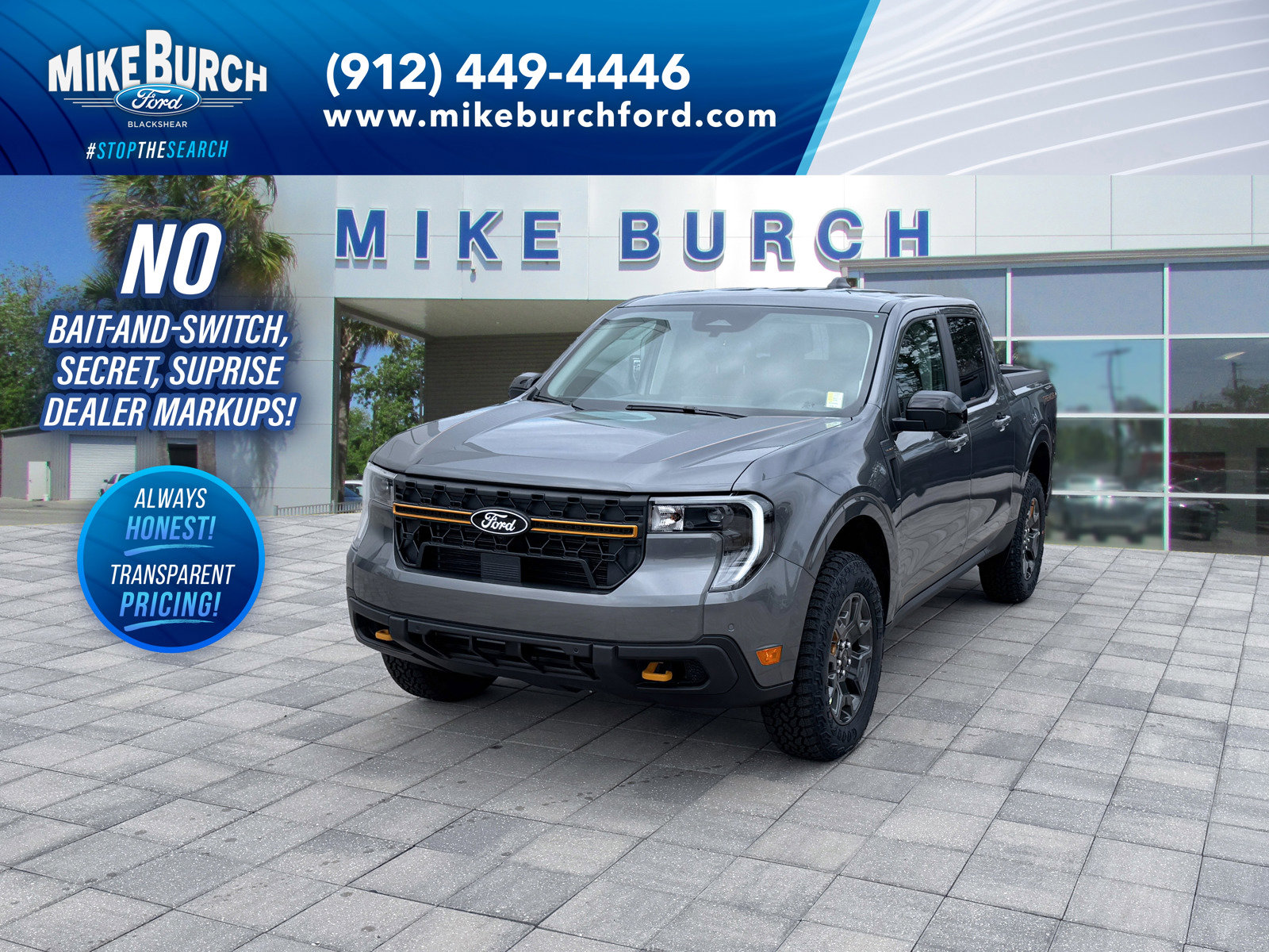 New 2025 Carbonized Gray Metallic Ford Tremor® image 1