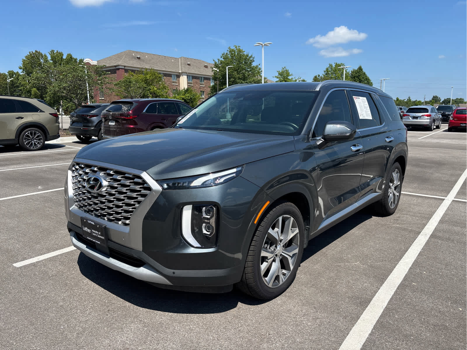 Used 2022 Hyundai Palisade SEL with VIN KM8R34HE5NU425313 for sale in Kansas City