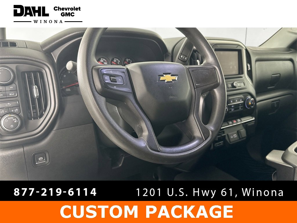 Used 2021 Chevrolet Silverado 1500 Custom with VIN 1GCRYBEFXMZ142088 for sale in Winona, Minnesota