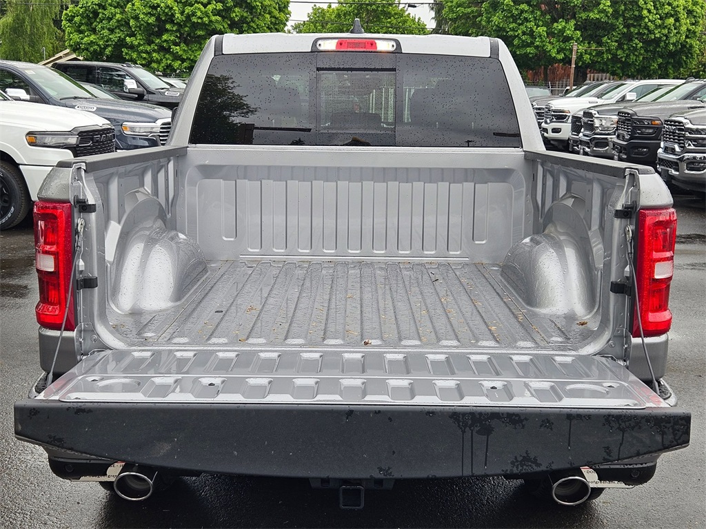 New 2025 Billet Silver Metallic Clear-Coat Exterior Paint RAM Laramie image 10