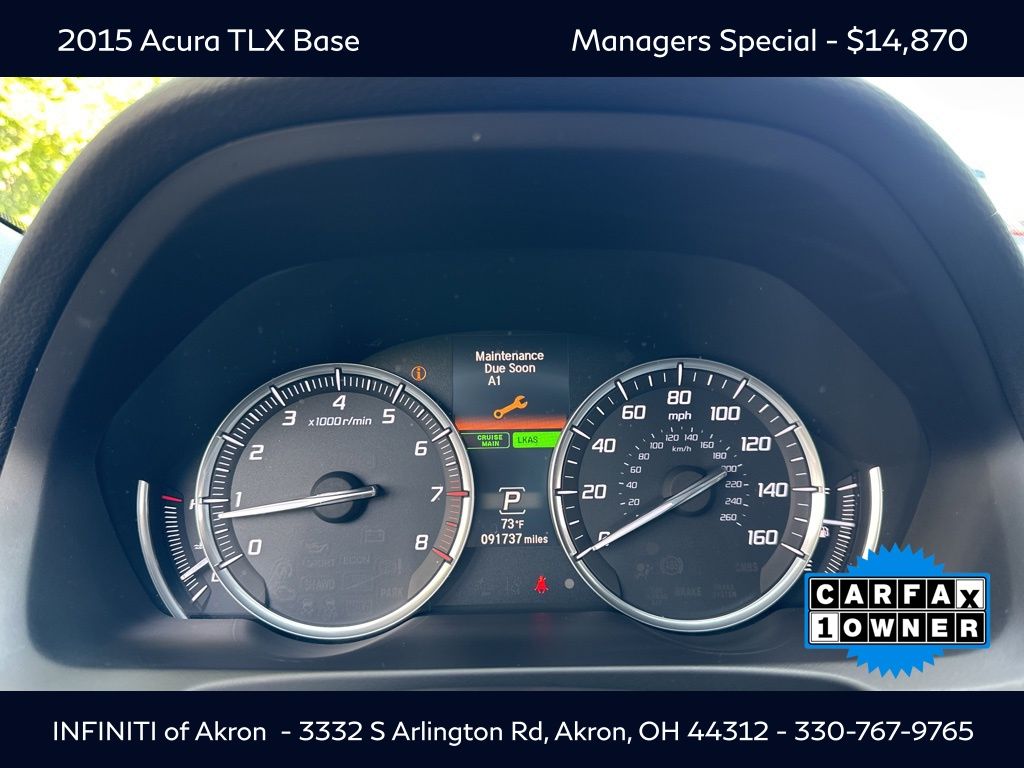 2015 Acura TLX Technology photo 2