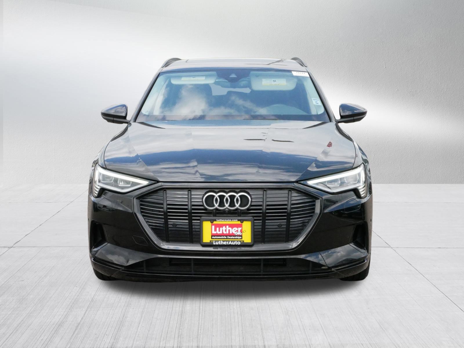 Used 2021 Audi e-tron Premium with VIN WA1AAAGE6MB032321 for sale in Brooklyn Center, Minnesota