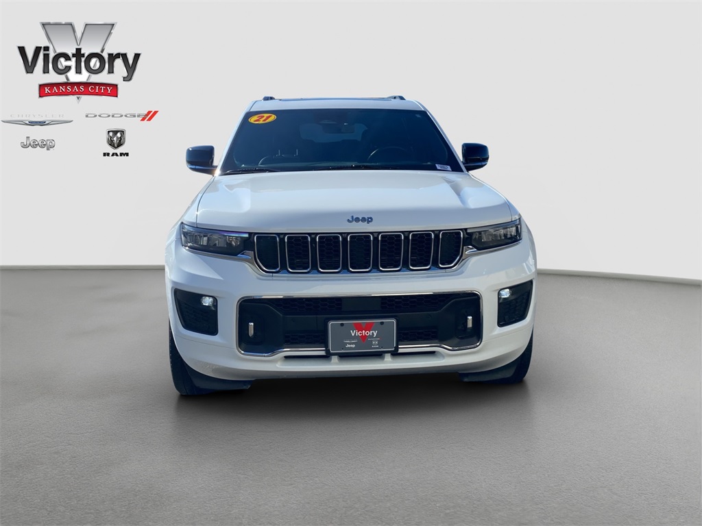 Used 2021 Jeep Grand Cherokee L Overland with VIN 1C4RJKDT5M8200075 for sale in Kansas City
