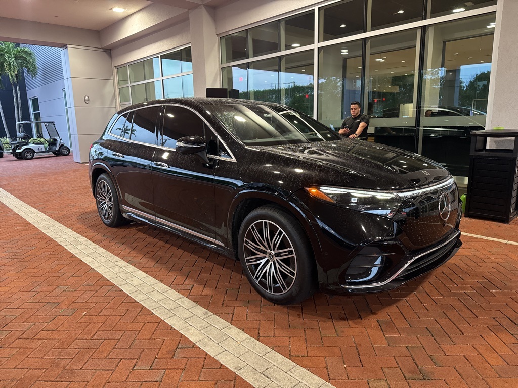 Certified 2023 Mercedes-Benz EQS SUV Base with VIN 4JGDM4EB4PA013941 for sale in West Palm Beach, FL