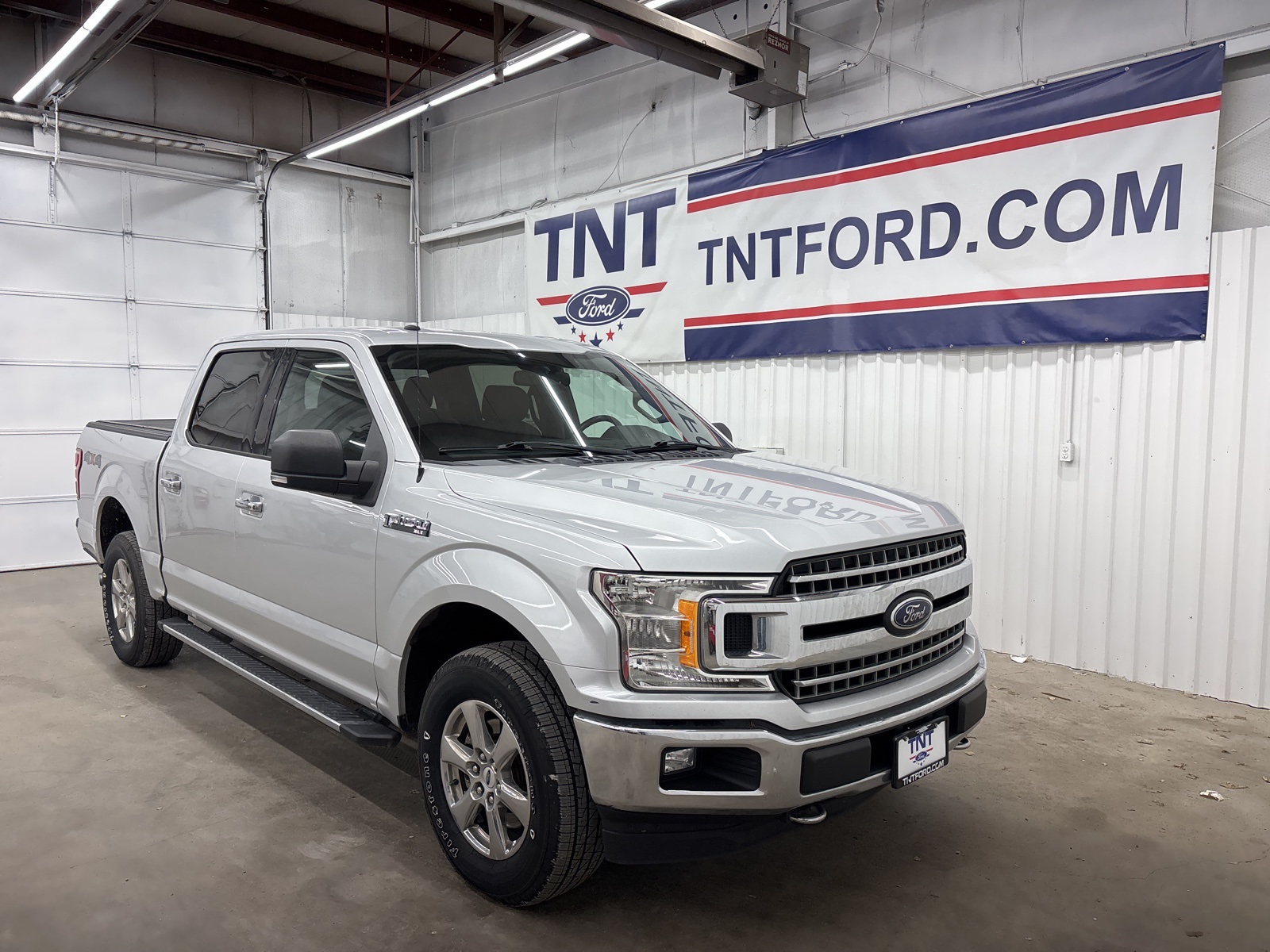 Used 2018 Ford F-150 XLT with VIN 1FTEW1EG7JKF76335 for sale in Red Oak, IA