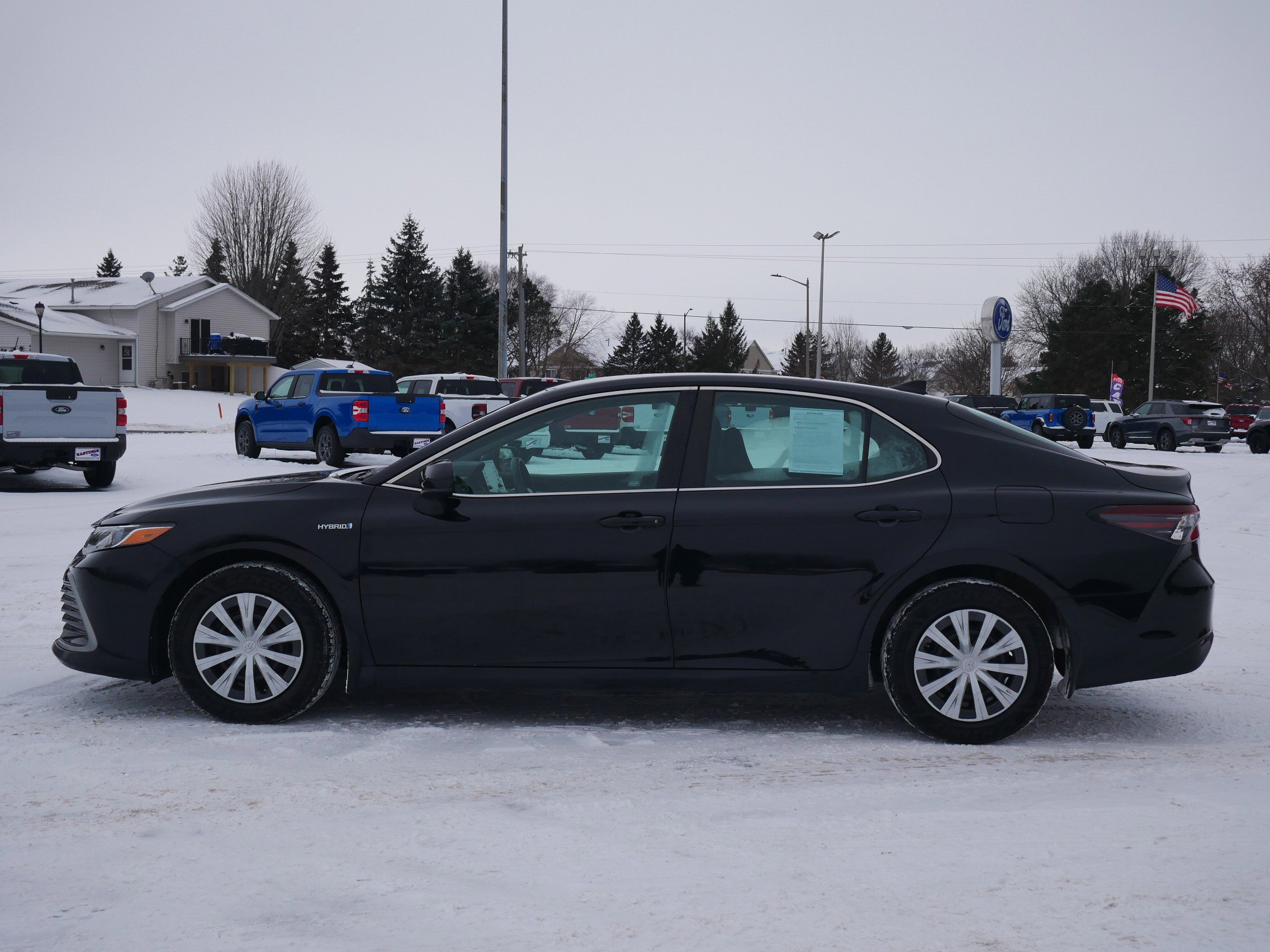 Used 2021 Toyota Camry LE with VIN 4T1C31AKXMU549211 for sale in Hastings, Minnesota