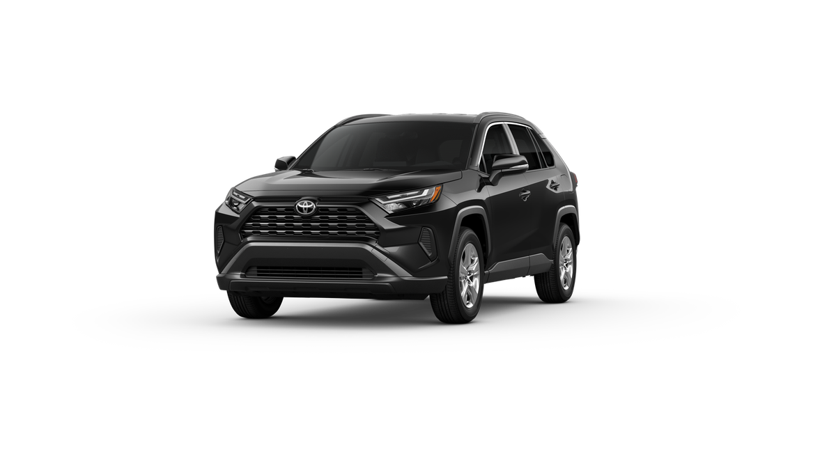 New 2025 Midnight Black Metallic Toyota XLE image 1