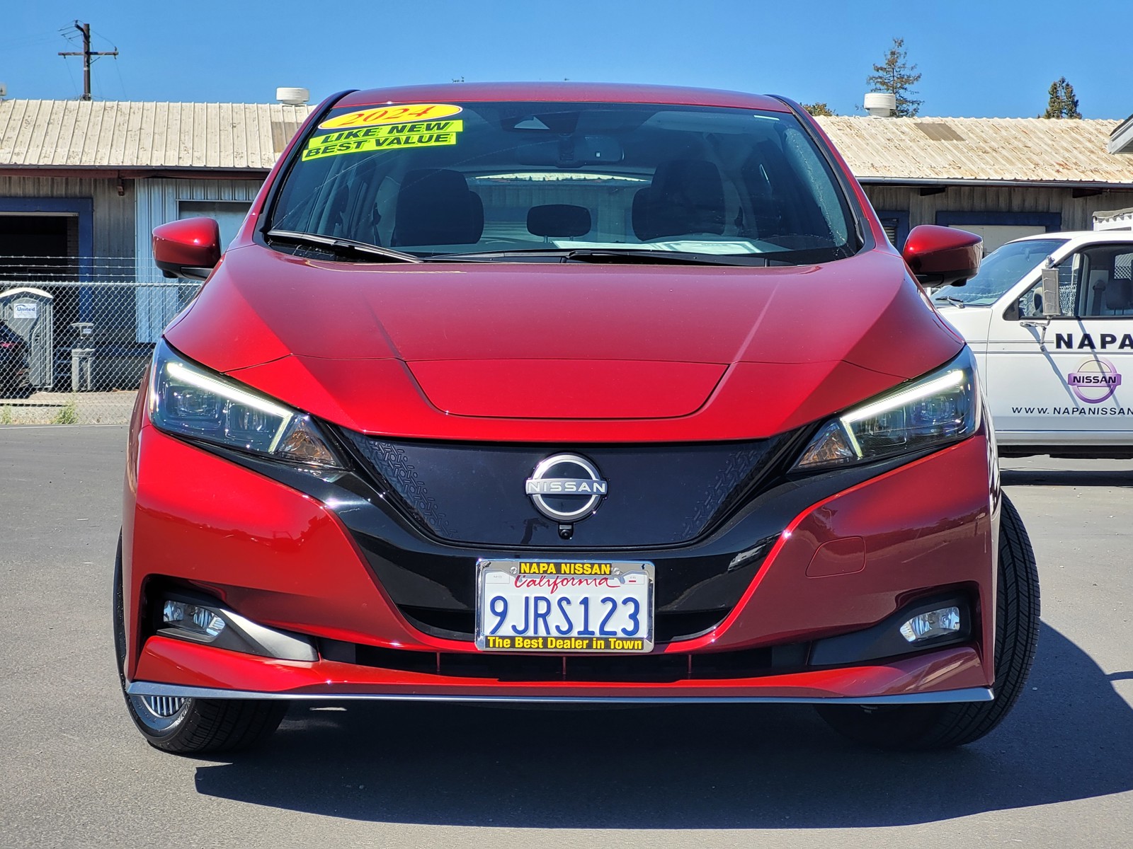 Used 2023 Nissan Leaf SV Plus with VIN 1N4CZ1CV9PC563109 for sale in Napa, CA
