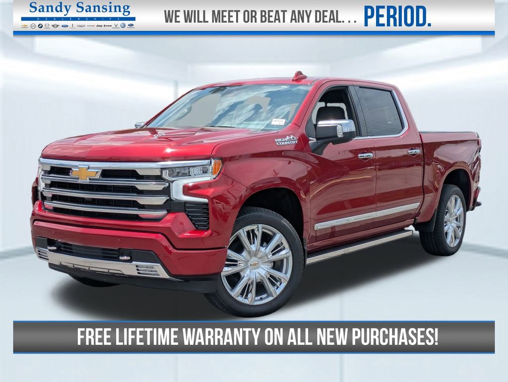 New 2025 Chevrolet Silverado 1500 High Country Crew Cab in