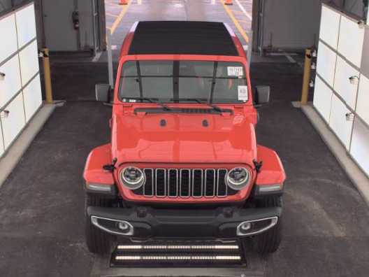 Used 2025 Jeep Wrangler 4xe Sahara 4XE with VIN 1C4RJXP63SW600163 for sale in Kansas City