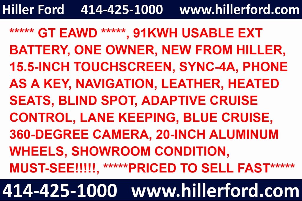 Used 2023 Ford Mustang Mach-E GT AWD with VIN 3FMTK4SE1PMA04021 for sale in Franklin, WI