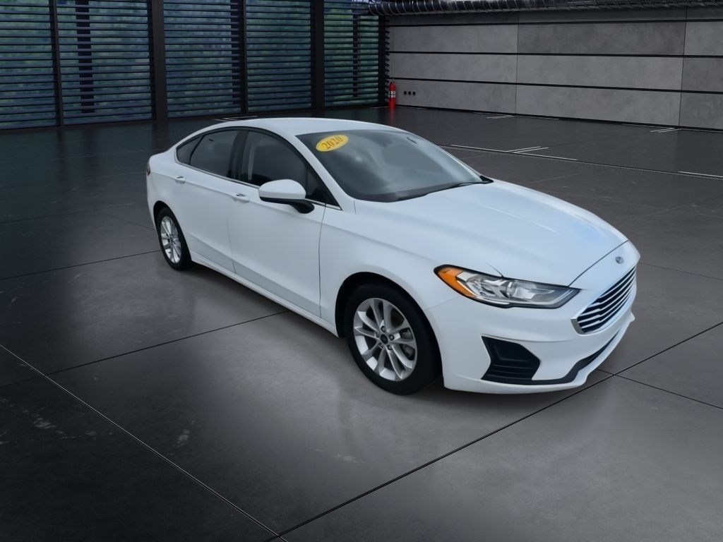 Used 2020 Ford Fusion SE with VIN 3FA6P0HD7LR104010 for sale in Chesterton, IN