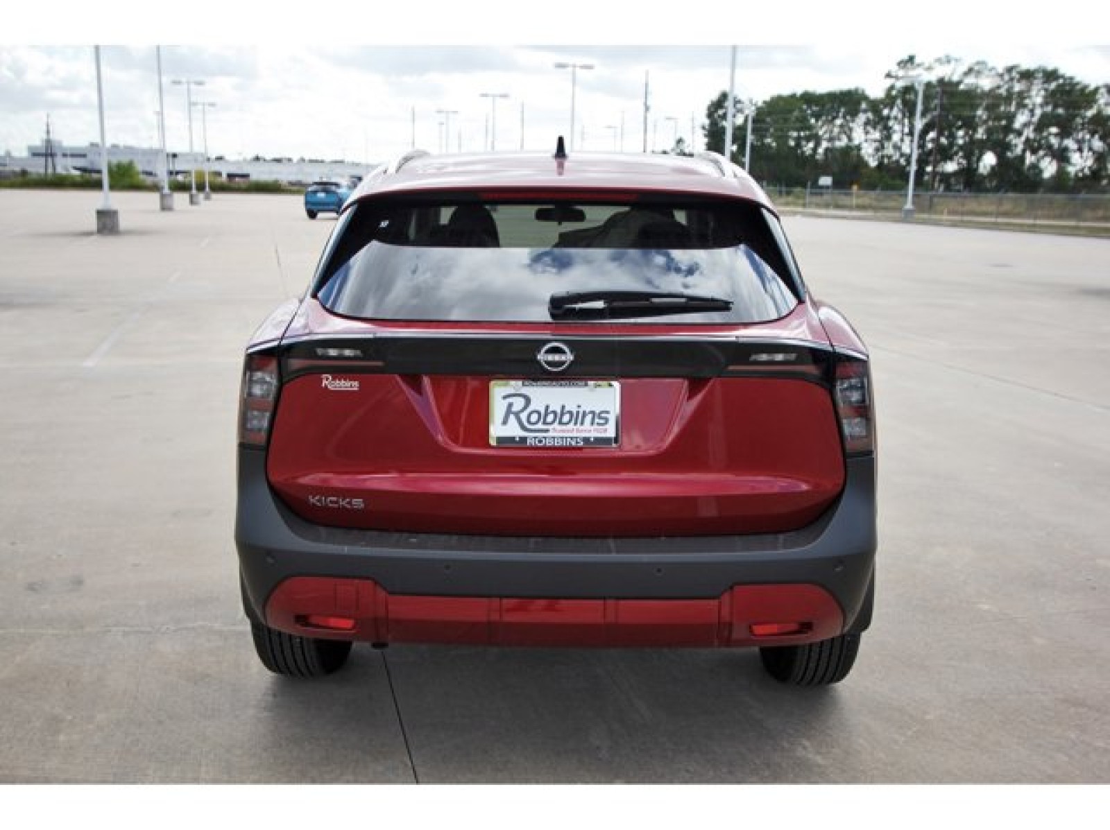 2026 Nissan Kicks SV Red at Robbins Nissan