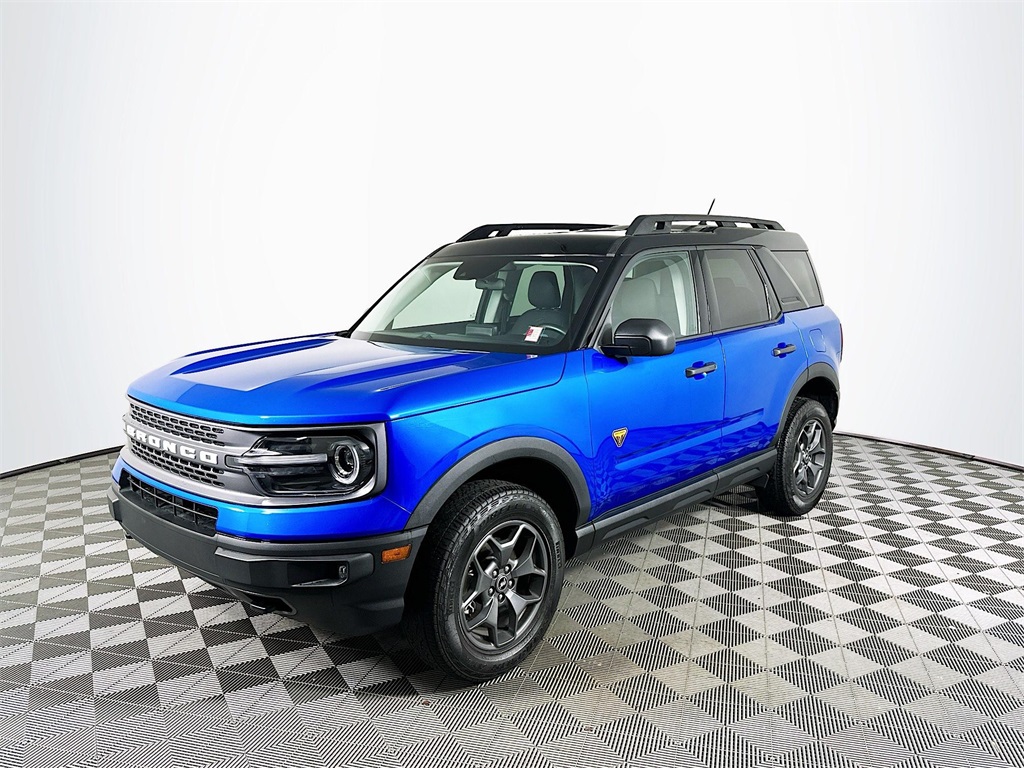 Used 2022 Velocity Blue Metallic Ford Badlands image 1