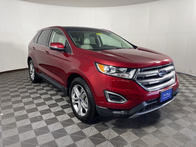 Certified 2017 Ford Edge Titanium with VIN 2FMPK4K85HBB04685 for sale in Shakopee, Minnesota