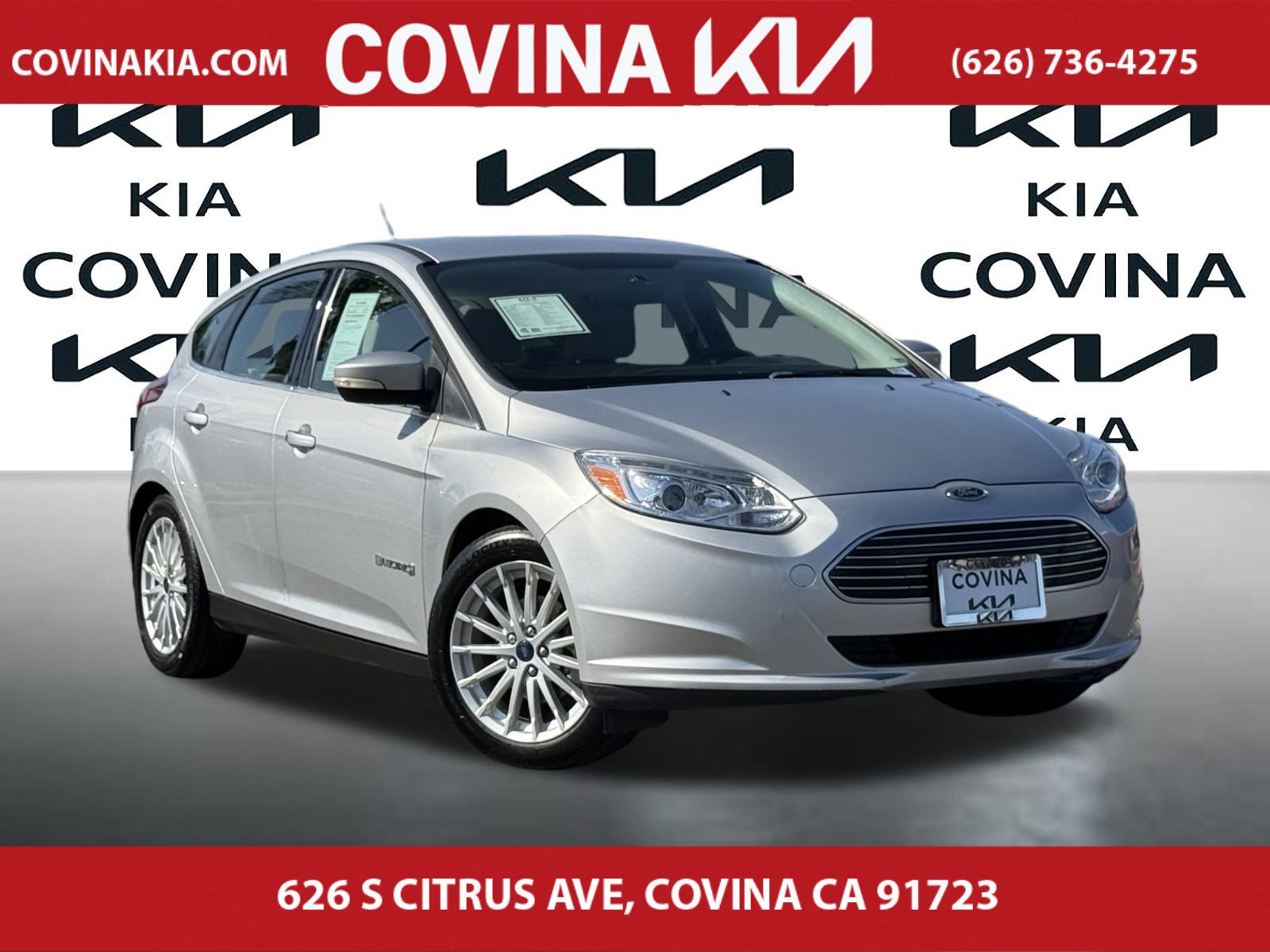 Used 2017 Ford Focus Electric with VIN 1FADP3R40HL290521 for sale in Covina, CA