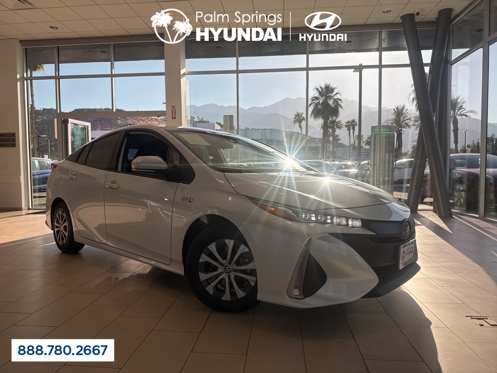 Used 2022 Toyota Prius Prime XLE with VIN JTDKAMFP7N3199734 for sale in Palm Springs, CA