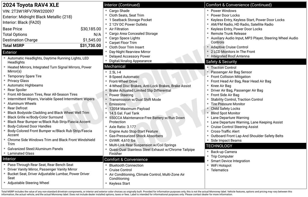 Used 2024 Toyota RAV4 XLE with VIN 2T3W1RFV7RW320097 for sale in Northfield, Minnesota
