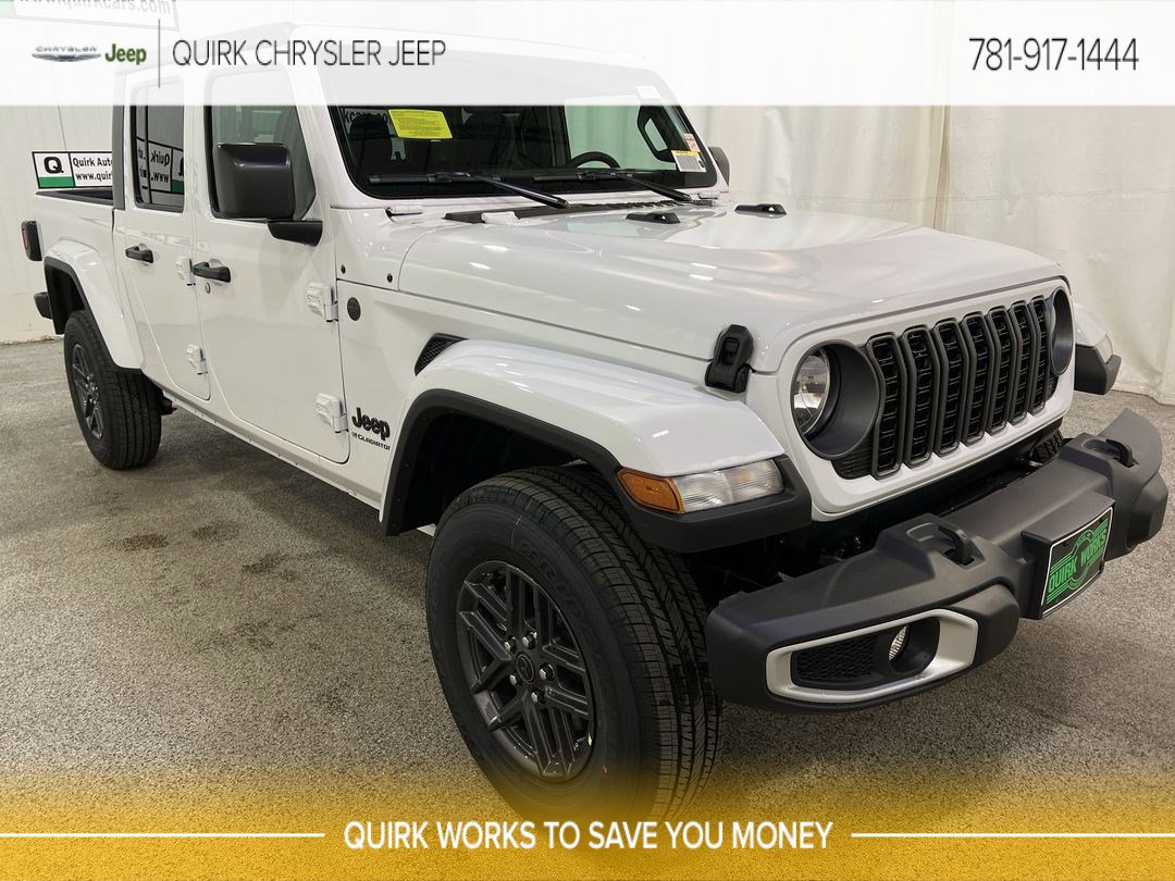 New 2025 Bright White Clearcoat Jeep Sport S image 1
