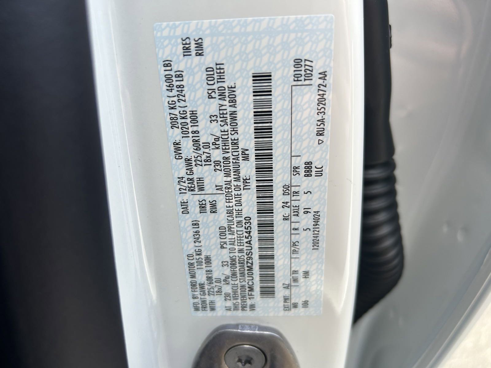 2025 Ford Escape ST-Line photo 33