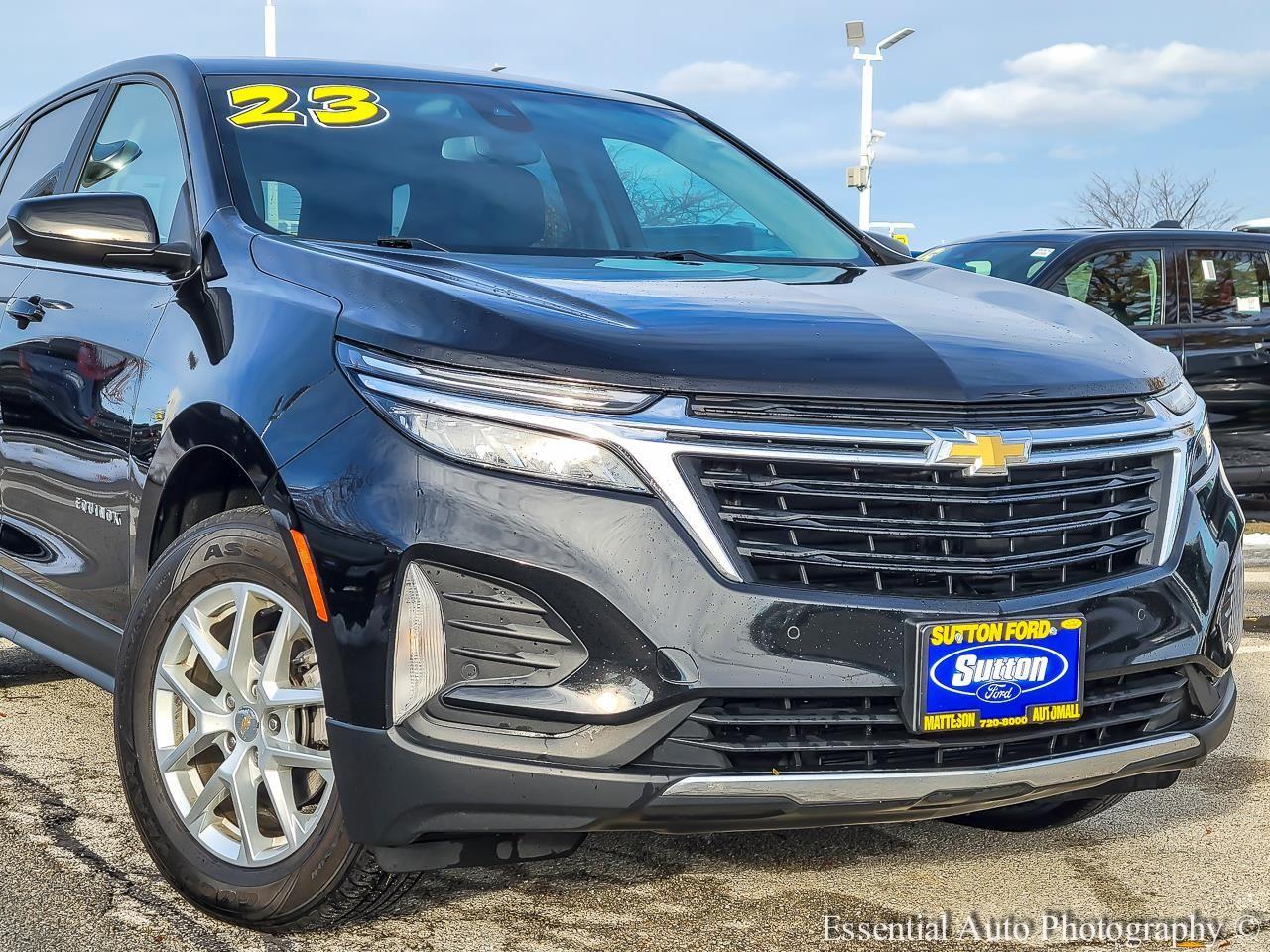 Used 2023 Chevrolet Equinox LT with VIN 3GNAXTEGXPL253886 for sale in Matteson, IL