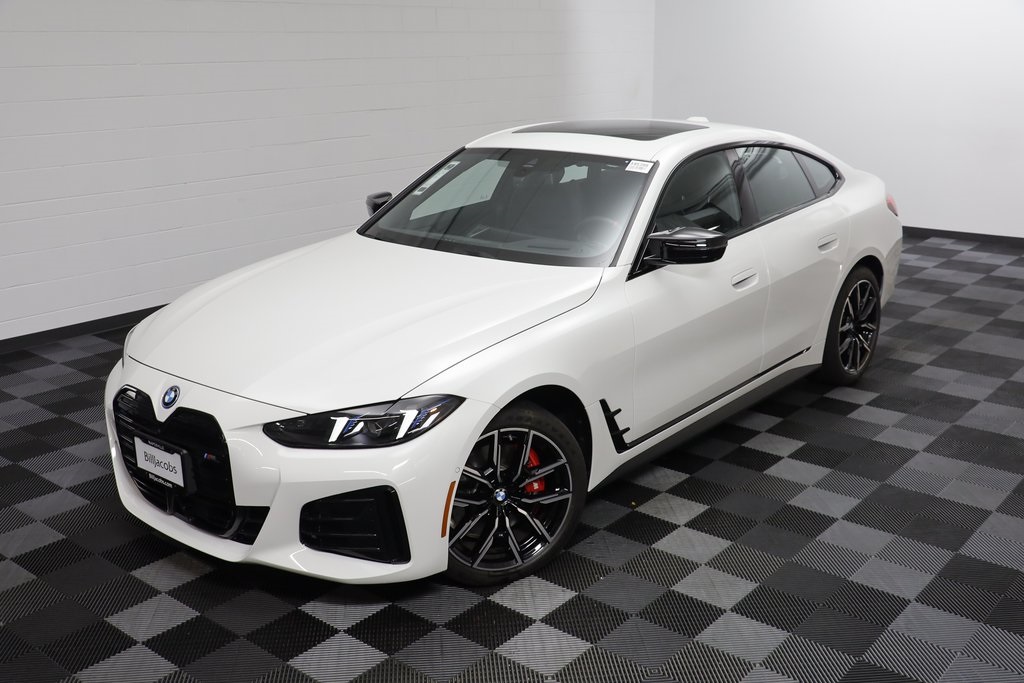 Certified 2025 BMW i4 Base with VIN WBY33HD08SFU01596 for sale in Naperville, IL