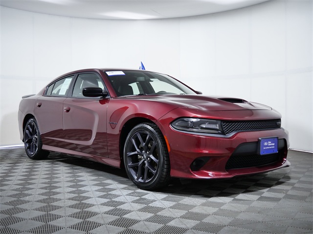 Certified 2021 Dodge Charger R/T with VIN 2C3CDXCT2MH585086 for sale in Apple Valley, Minnesota