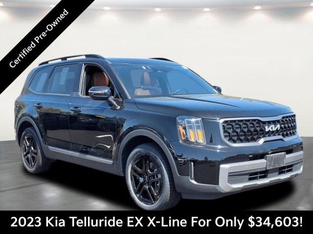 Certified Pre-Owned 2023 Kia Telluride EX X-Line 4D Sport Utility in ...