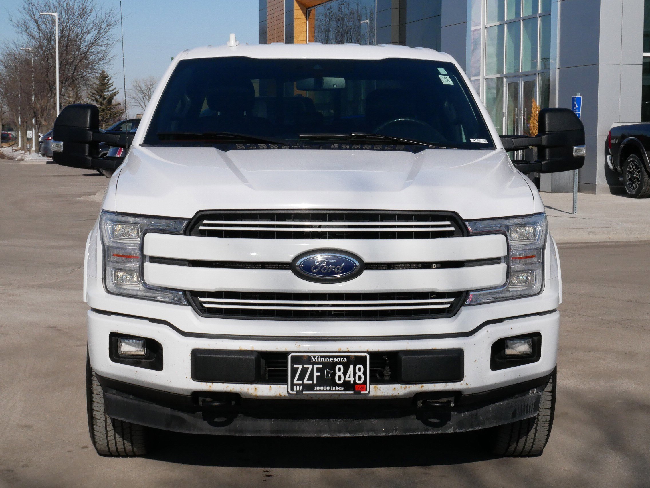 Used 2018 Ford F-150 Lariat with VIN 1FTEW1EG1JKC53558 for sale in Brooklyn Park, Minnesota