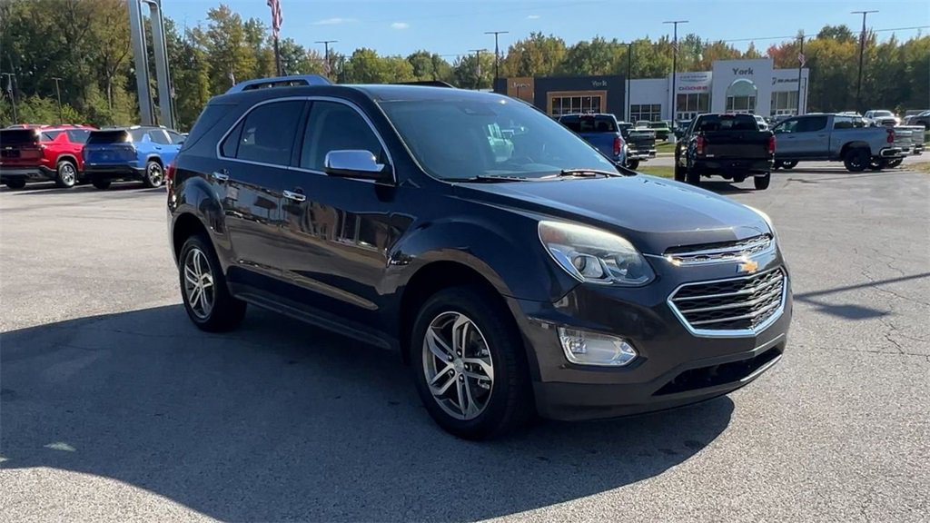 Used 2016 Chevrolet Equinox LTZ with VIN 2GNFLGE34G6251903 for sale in Brazil, IN