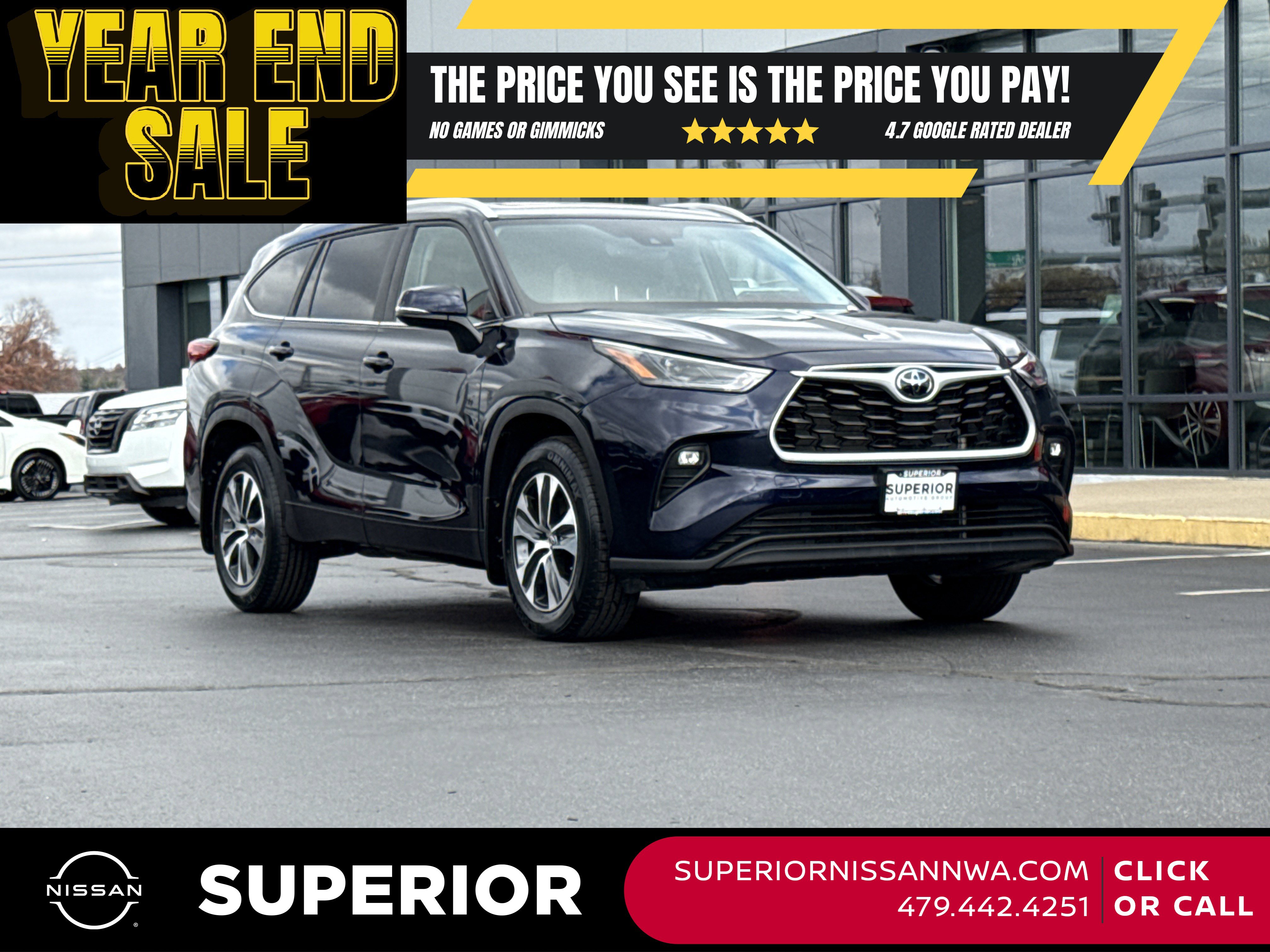 2023 Toyota Highlander XLE's photo